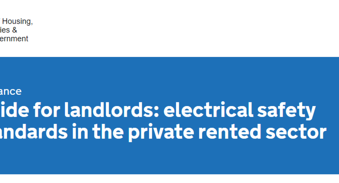 Landlords electrical safety guidance